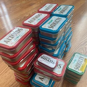 Set of 60 Altoids Tins!! Great for crafting!!